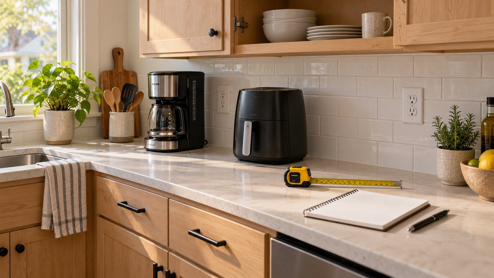 How to Plan Countertop Space in a Small Kitchen