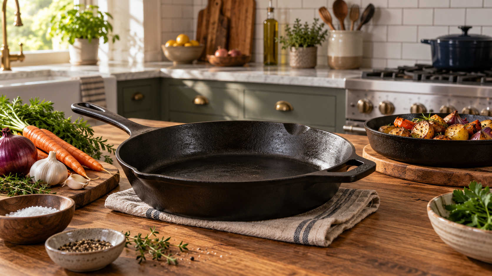 Cookware & Kitchen Essentials kitchen scene